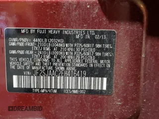 2014 Subaru Forester 2.5i с VIN JF2SJAAC2EH416419, выставлен на аукционе Copart как лот 46569395 с пробегом 135 314 миль миль и Списание • Salvage title. История ставок и продаж доступна на DreamBid. Изображение 15.