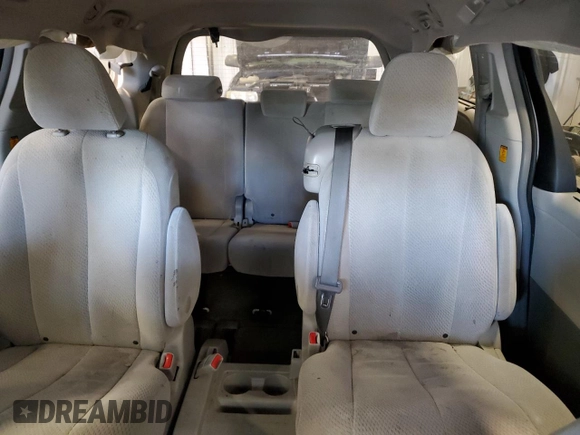 2013 Toyota Sienna LE AAS with VIN 5TDKK3DC5DS286603, listed as a Copart auction lot 56873665 with 195,600 mi miles and Non repairable. Bid and sale history available at DreamBid. Image 10.