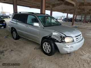 2007 Toyota Highlander with VIN JTEHP21A570203800, listed as a Copart auction lot 47697965 with 134,965 mi miles and Salvage Title. Bid and sale history available at carsss.com. Image 4.