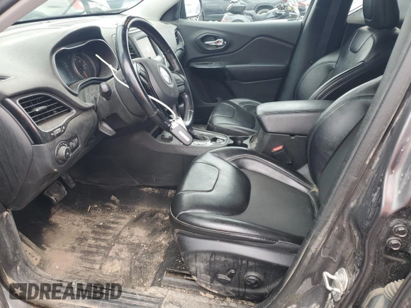 2021 Jeep Cherokee Latitude Plus with VIN 1C4PJMLB7MD121803, listed as a Copart auction lot 59439695 with 47,430 mi miles and Salvage title. Bid and sale history available at DreamBid. Image 7.