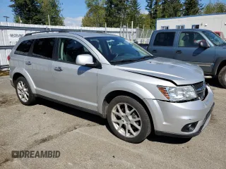 2014 Dodge Journey Limited with VIN 3C4PDDDG5ET251642, listed as a Copart auction lot 54056985 with 120,065 mi miles and Salvage Title. Bid and sale history available at carsss.com. Image 4.
