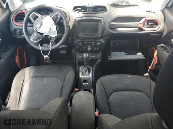 2021 Jeep Renegade Sport with VIN ZACNJDAB6MPM51716, listed as a Copart auction lot 62183845 with Not provided miles and Non repairable. Bid and sale history available at DreamBid. Image 8.