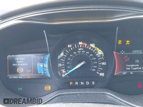 2017 Ford Fusion Titanium with VIN 3FA6P0K91HR124636, listed as a IAAI auction lot 41825469 with 47,889 mi miles. Bid and sale history available at carsss.com. Image 7.