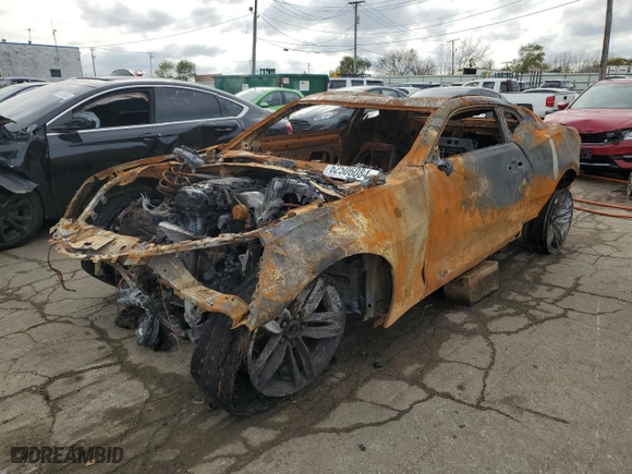 2017 Chevrolet Camaro 2LT with VIN 1G1FD1RX3H0210486, listed as a Copart auction lot 62506084 with 0 mi miles and Non Repairable. Bid and sale history available at carsss.com. Image 1.