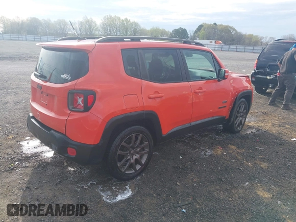 2016 Jeep Renegade Latitude with VIN ZACCJABT5GPE31204, listed as a IAAI auction lot 41828985 with 162,684 mi miles and . Bid and sale history available at DreamBid. Image 4.