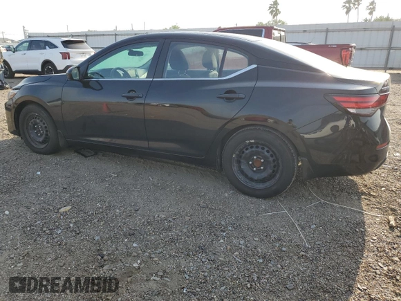2025 Nissan Sentra S with VIN 3N1AB8BV1SY245195, listed as a Copart auction lot 51382265 with 5,397 mi miles and Salvage Title. Bid and sale history available at DreamBid. Image 2.