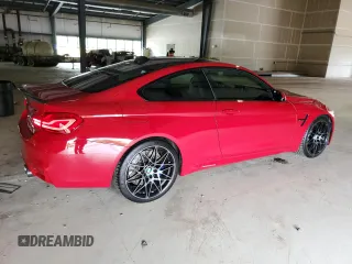 2018 BMW M4 with VIN WBS4Y9C51JAG66930, listed as a Copart auction lot 57155874 with 31,727 mi miles. Bid and sale history available at carsss.com. Image 3.
