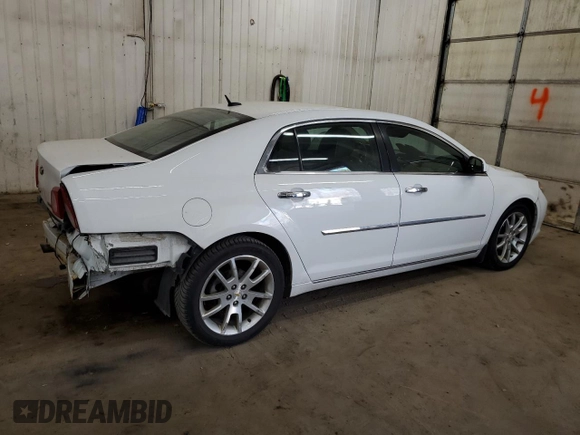2011 Chevrolet Malibu LTZ with VIN 1G1ZE5EU4BF358597, listed as a Copart auction lot 50094405 with 116,463 mi miles and Salvage Title. Bid and sale history available at DreamBid. Image 3.