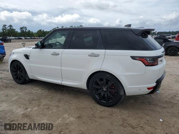 2019 Land Rover Range Rover Sport HST with VIN SALWS2SU9KA861473, listed as a Copart auction lot 68935824 with 59,662 mi miles and Salvage title. Bid and sale history available at DreamBid. Image 2.