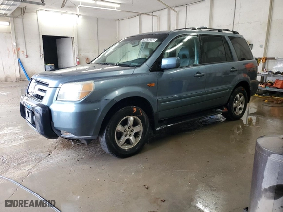 2006 Honda Pilot EX-L with VIN 2HKYF18536H504920, listed as a Copart auction lot 50033805 with 190,269 mi miles and Clean Title. Bid and sale history available at carsss.com. Image 1.
