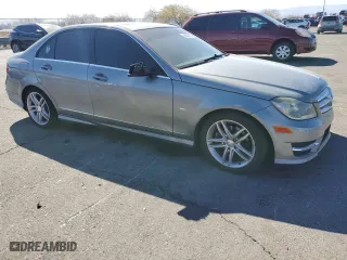 2012 Mercedes-Benz C-Class C 250 Sport with VIN WDDGF4HB7CA604966, listed as a Copart auction lot 44846815 with 176,823 mi miles and Salvage Title. Bid and sale history available at carsss.com. Image 4.