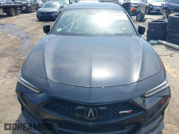 2021 Acura TLX Type S with VIN 19UUB7F08MA000700, listed as a IAAI auction lot 41964358 with Not Provided miles. Bid and sale history available at carsss.com. Image 11.