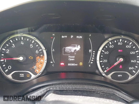 2015 Jeep Renegade Latitude with VIN ZACCJABT3FPC06455, listed as a IAAI auction lot 41974571 with 95,080 mi miles and . Bid and sale history available at DreamBid. Image 7.