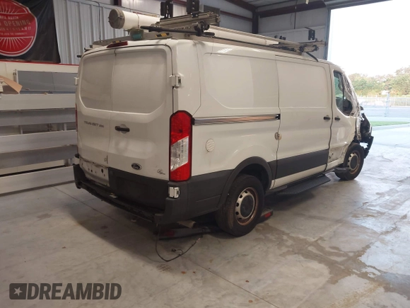 2020 Ford Transit Cargo with VIN 1FTBR1Y81LKA19650, listed as a IAAI auction lot 42727232 with 103,676 mi miles and . Bid and sale history available at DreamBid. Image 4.