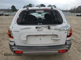 2002 Hyundai Santa Fe GLS with VIN KM8SC13D72U291088, listed as a Copart auction lot 49325285 with 218,046 mi miles and Salvage Title. Bid and sale history available at carsss.com. Image 6.