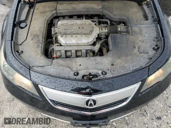 2012 Acura TL Tech Auto with VIN 19UUA8F51CA008513, listed as a Copart auction lot 51058075 with 128,464 mi miles and Salvage Title. Bid and sale history available at carsss.com. Image 11.