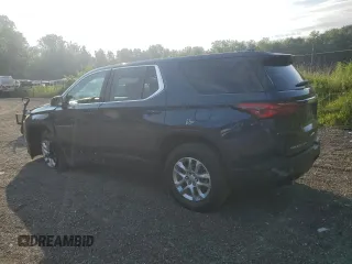 2022 Chevrolet Traverse LS with VIN 1GNEVFKW0NJ195120, listed as a Copart auction lot 69238944 with 33,335 mi miles and Salvage Title. Bid and sale history available at carsss.com. Image 2.