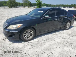 2013 Hyundai Genesis 3.8L z VIN KMHGC4DDXDU248177, wystawiony jako Copart lot #54860285 z przebiegiem 79 629 mil mil oraz Szkoda całkowita • Salvage title. Historia ofert i sprzedaży dostępna na DreamBid. Obrazek 1.