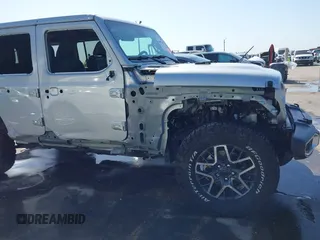 2024 Jeep Wrangler Sahara with VIN 1C4PJXEN7RW103564, listed as a IAAI auction lot 41997651 with 16,529 mi miles and . Bid and sale history available at carsss.com. Image 6.