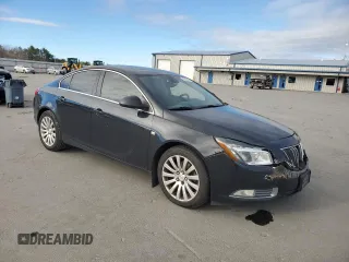 2011 Buick Regal CXL Turbo TO3 with VIN W04GX5GV8B1042254, listed as a Copart auction lot 80002624 with 204,407 mi miles and Salvage Title. Bid and sale history available at carsss.com. Image 4.