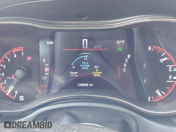 2018 Dodge Durango R/T with VIN 1C4SDJCT4JC496574, listed as a IAAI auction lot 42362697 with 129,806 mi miles and . Bid and sale history available at DreamBid. Image 7.
