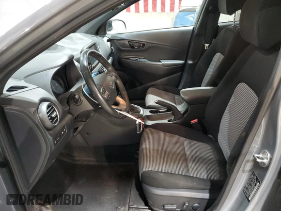 2021 Hyundai Kona Night Edition with VIN KM8K6CA57MU734681, listed as a Copart auction lot 45294135 with 92,794 mi miles and Salvage Title. Bid and sale history available at DreamBid. Image 7.