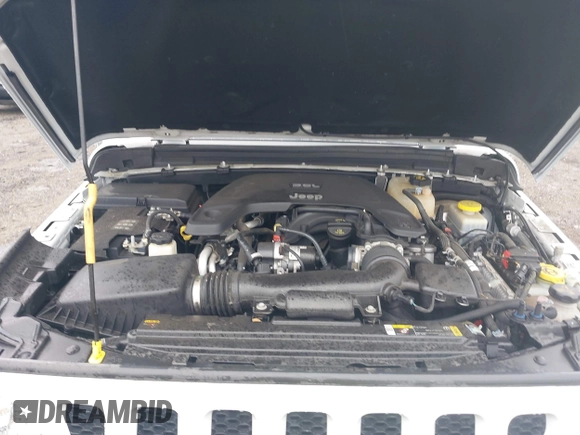 2021 Jeep Wrangler Unlimited Willys with VIN 1C4HJXDG9MW582361, listed as a IAAI auction lot 42243238 with 78,692 mi miles and . Bid and sale history available at DreamBid. Image 10.