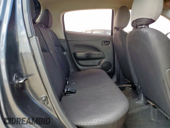 2014 Mitsubishi Mirage DE with VIN ML32A3HJ3EH002325, listed as a Copart auction lot 59822705 with 82,804 mi miles and Salvage title. Bid and sale history available at DreamBid. Image 10.