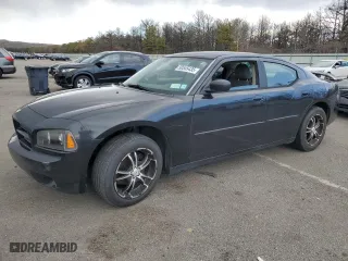 2006 Dodge Charger Fleet with VIN 2B3KA43R46H479097, listed as a Copart auction lot 50545435 with 200312 miles and Salvage Title. Bid and sale history available at carsss.com. Image 1.