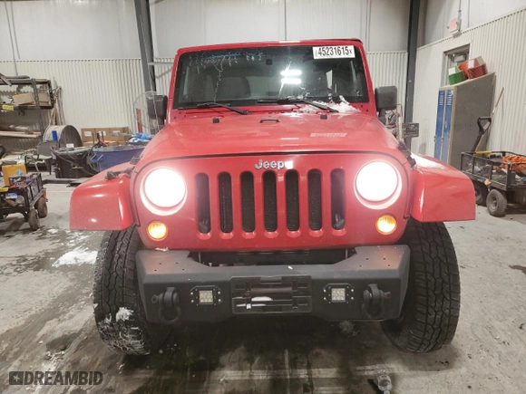 2011 Jeep Wrangler Unlimited Sahara with VIN 1J4BA5H17BL572601, listed as a Copart auction lot 45231615 with 192,085 mi miles and Clean Title. Bid and sale history available at carsss.com. Image 5.