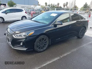 2019 Hyundai Sonata SE with VIN 5NPE24AF7KH783768, listed as a IAAI auction lot 41939133 with 113,105 mi miles and . Bid and sale history available at carsss.com. Image 2.