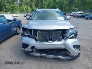 2018 Nissan Pathfinder SV with VIN 5N1DR2MM1JC616205, listed as a IAAI auction lot 42536607 with 117,198 mi miles and . Bid and sale history available at DreamBid. Image 13.