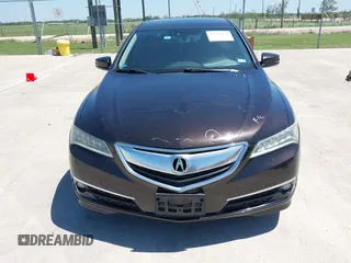 2015 Acura TLX Tech with VIN 19UUB1F54FA027274, listed as a IAAI auction lot 41977673 with 169,691 mi miles. Bid and sale history available at carsss.com. Image 12.