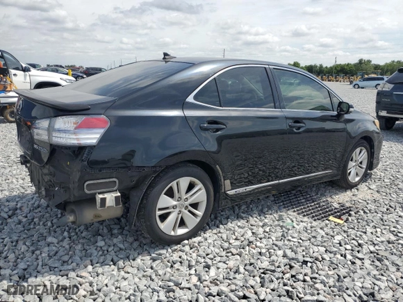 2011 Lexus HS 250h with VIN JTHBB1BA3B2048239, listed as a Copart auction lot 53230695 with 274,110 mi miles and Salvage Title. Bid and sale history available at carsss.com. Image 3.