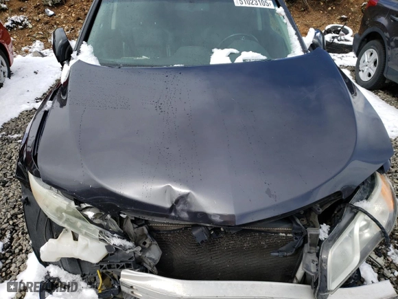 2013 Acura RDX with VIN 5J8TB3H3XDL000469, listed as a Copart auction lot 51023105 with 0 mi miles and Salvage Title. Bid and sale history available at carsss.com. Image 12.