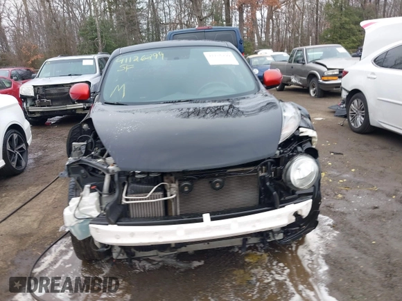 2013 Nissan Juke S with VIN JN8AF5MV6DT232097, listed as a IAAI auction lot 41126299 with 129,828 mi miles. Bid and sale history available at carsss.com. Image 13.