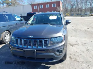 2016 Jeep Compass High Altitude Edition with VIN 1C4NJDEB2GD746490, listed as a IAAI auction lot 41704628 with 95,732 mi miles. Bid and sale history available at carsss.com. Image 12.