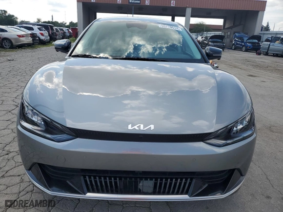 2022 Kia EV6 Wind with VIN KNDC3DLC1N5079528, listed as a Copart auction lot 60778514 with 15,168 mi miles and Salvage Title. Bid and sale history available at carsss.com. Image 5.
