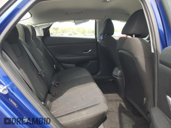 2023 Hyundai Elantra SE with VIN 5NPLL4AG5PH119523, listed as a Copart auction lot 53749925 with 17,459 mi miles and Salvage title. Bid and sale history available at DreamBid. Image 10.