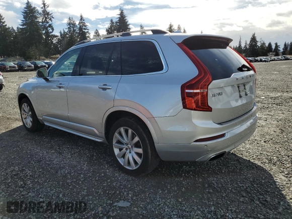 2016 Volvo XC90 T6 Momentum with VIN YV4A22PK5G1073075, listed as a Copart auction lot 50959515 with 129,837 mi miles and Clean Title. Bid and sale history available at carsss.com. Image 2.
