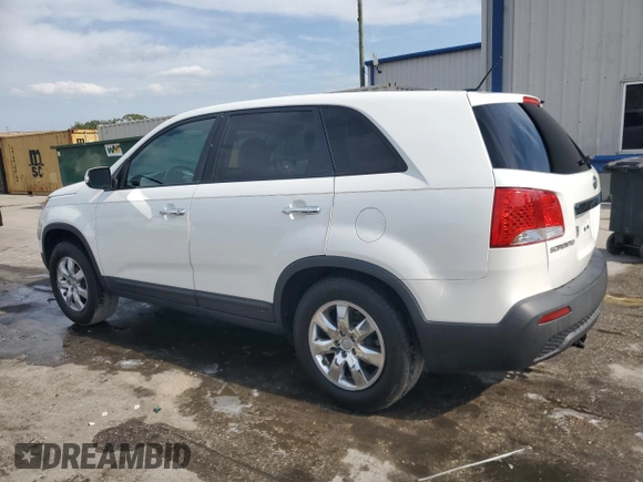 2012 Kia Sorento LX with VIN 5XYKT3A19CG219658, listed as a Copart auction lot 54078185 with 102,699 mi miles and Salvage Title. Bid and sale history available at DreamBid. Image 2.