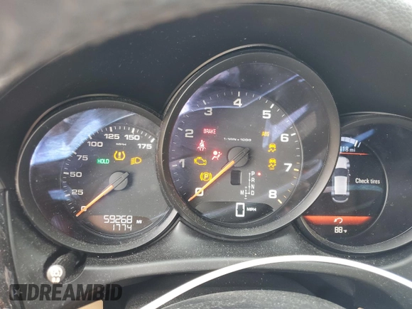2018 Porsche Macan с VIN WP1AA2A50JLB19172, выставлен на аукционе Copart как лот 60455995 с пробегом 59 268 миль миль и Списание • Salvage title. История ставок и продаж доступна на DreamBid. Изображение 9.
