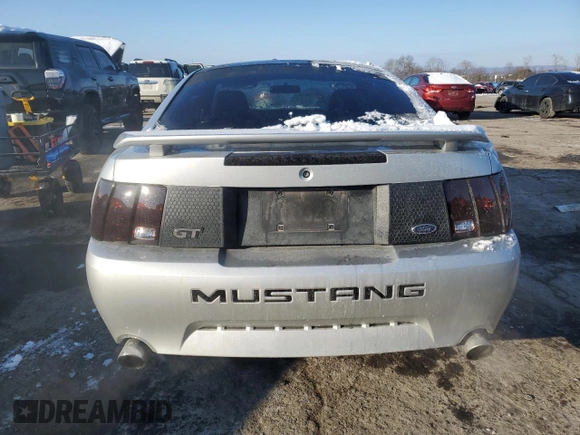 1999 Ford Mustang GT with VIN 1FAFP42X6XF159917, listed as a Copart auction lot 42371825 with 133,761 mi miles and Salvage Title. Bid and sale history available at carsss.com. Image 6.