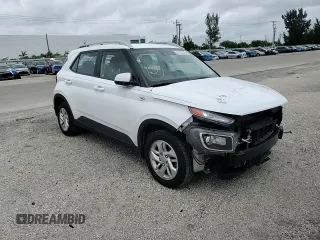 2020 Hyundai Venue SEL with VIN KMHRC8A31LU033023, listed as a Copart auction lot 51805345 with 50,974 mi miles and Salvage Title. Bid and sale history available at DreamBid. Image 12.