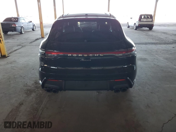 2023 Porsche Macan with VIN WP1AA2A55PLB04899, listed as a Copart auction lot 59627275 with 12,838 mi miles and Salvage title. Bid and sale history available at DreamBid. Image 6.
