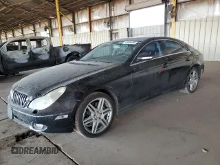 2008 Mercedes-Benz CLS-Class 5.5L with VIN WDDDJ72X68A121824, listed as a Copart auction lot 43466485 with 158,649 mi miles and Clean Title. Bid and sale history available at carsss.com. Image 1.