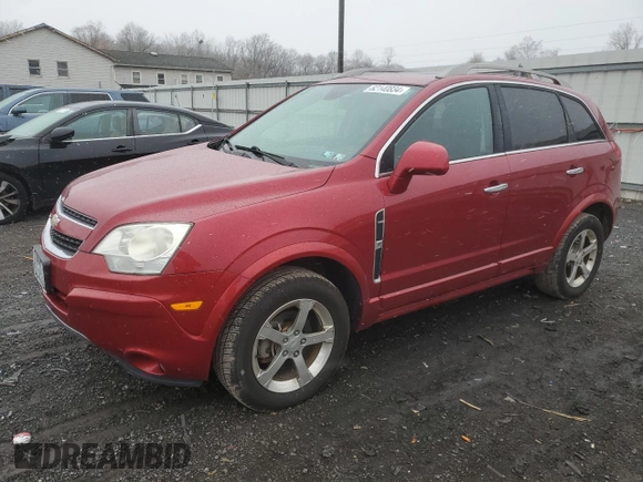 2012 Chevrolet Captiva Sport LTZ with VIN 3GNFL4E53CS629642, listed as a Copart auction lot 82140834 with 100,904 mi miles and Salvage Title. Bid and sale history available at DreamBid. Image 1.