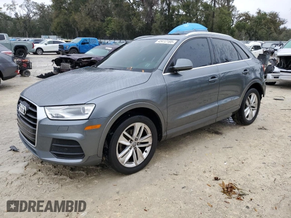 2016 Audi Q3 Premium Plus z VIN WA1BFCFS8GR011586, wystawiony jako Copart lot #45412185 z przebiegiem 122 595 mil mil oraz Szkoda całkowita • Salvage title. Historia ofert i sprzedaży dostępna na DreamBid. Obrazek 1.