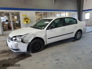 2005 Chevrolet Malibu with VIN 1G1ZS52F05F110074, listed as a Copart auction lot 43211165 with 275,464 mi miles and Salvage Title. Bid and sale history available at carsss.com. Image 1.