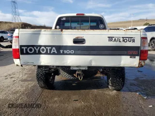 1996 Toyota T100 SR5 z VIN JT4UN24D7T0020102, wystawiony jako Copart lot #48230535 z przebiegiem 199 136 mil mil oraz Szkoda całkowita • Salvage title. Historia ofert i sprzedaży dostępna na DreamBid. Obrazek 6.